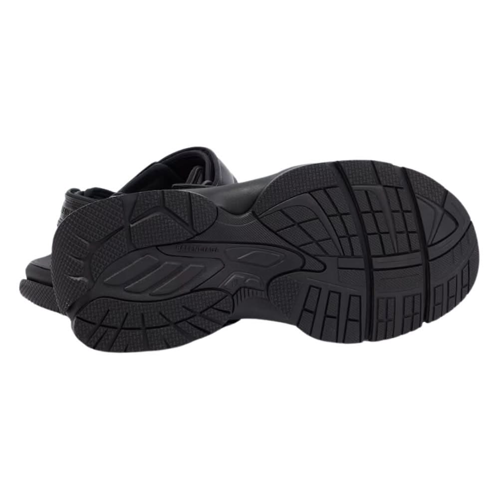 Balenciaga Tourist Sandal 'All Black' - Copva