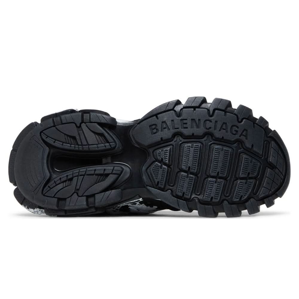 Balenciaga Track Sneaker 'Graffiti - Black White' - Copva