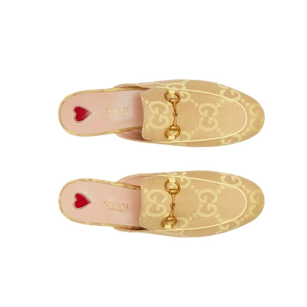 Gucci Jumbo GG Princetown Slipper 'Yellow' - Copva