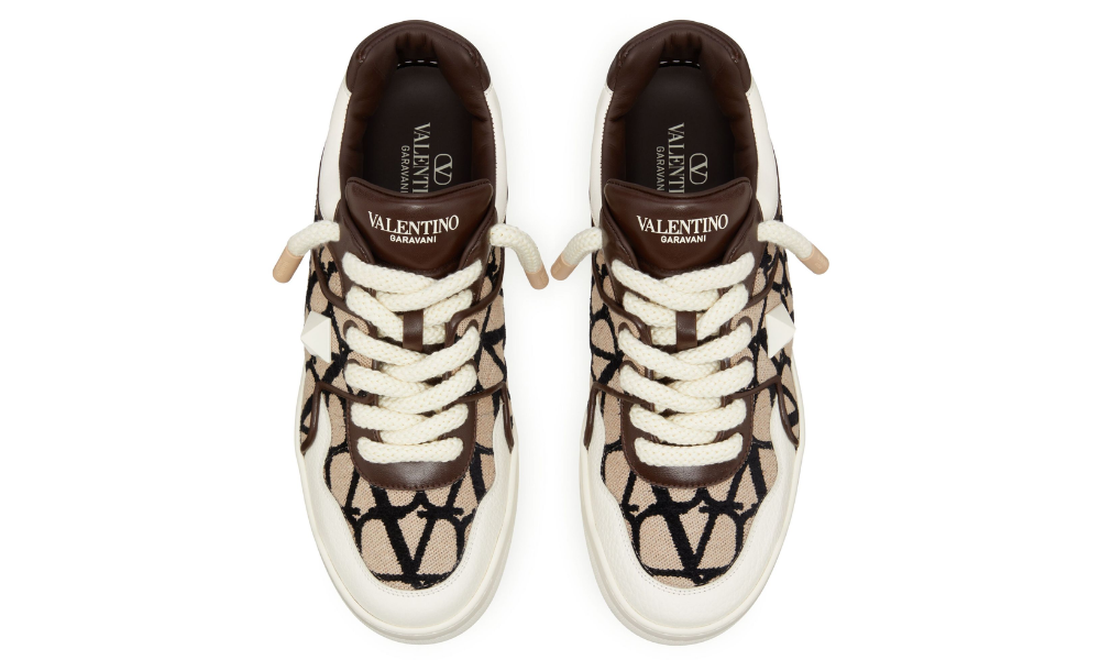 Valentino Garavani One Stud XL low-top Sneakers "Beige"