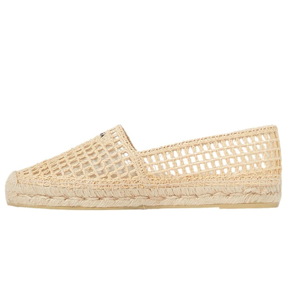 Prada Crochet espadrilles 'Natural' - Copva