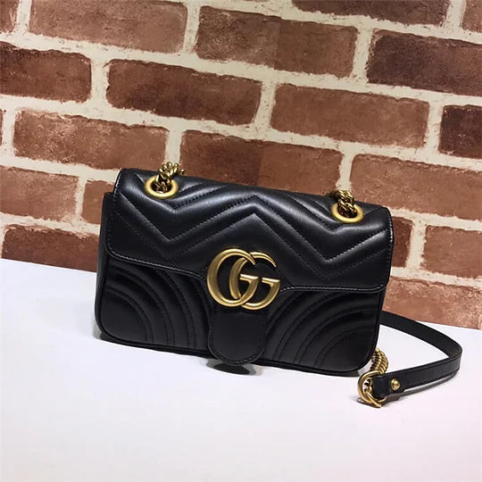 Guci Gg Marmont Matelasse Mini Bag