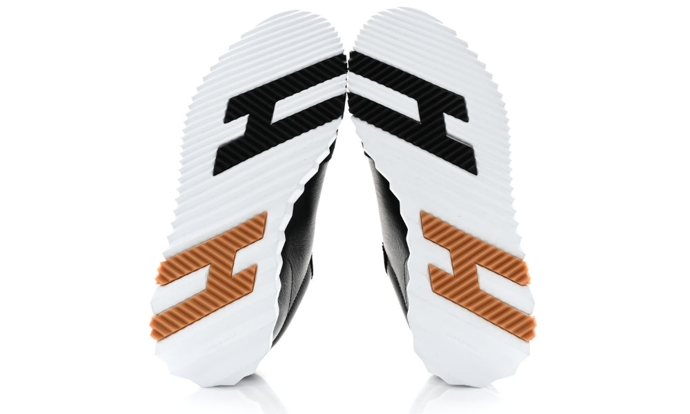 Herms Air Mesh Suede Goatskin Bouncing "Black"