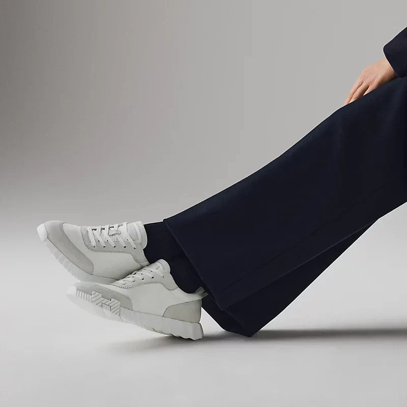 Herms Bouncing Sneaker White