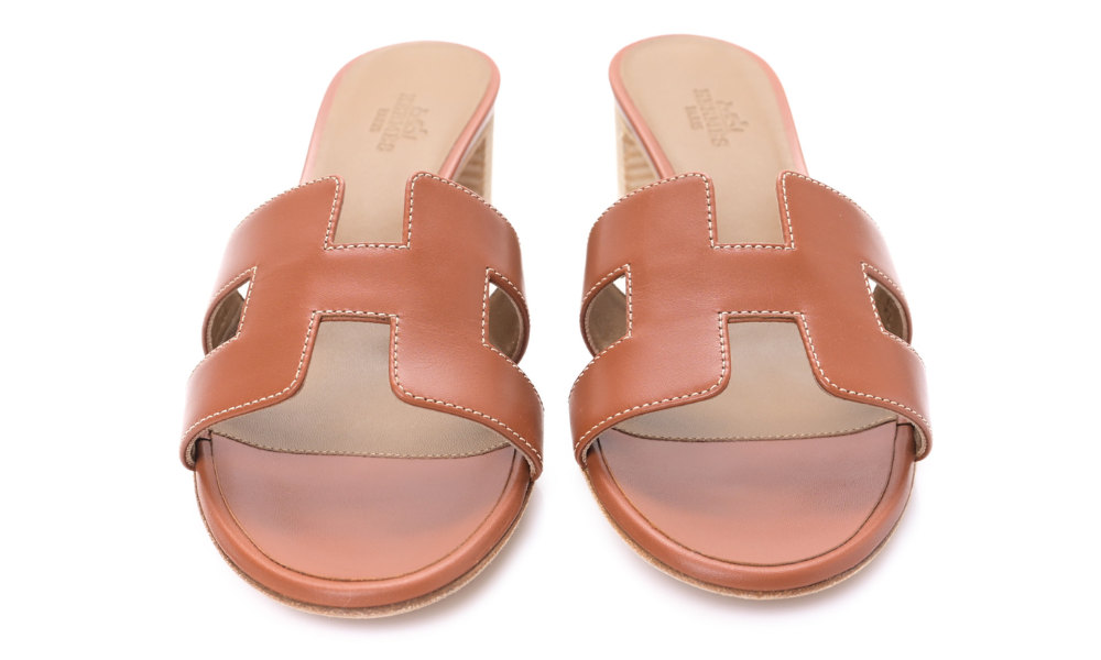 Herms Oasis Sandal "Gold"
