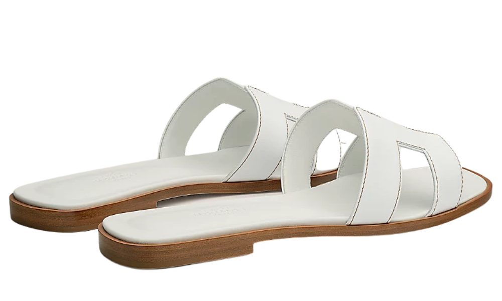Herms Oran Sandal "White"