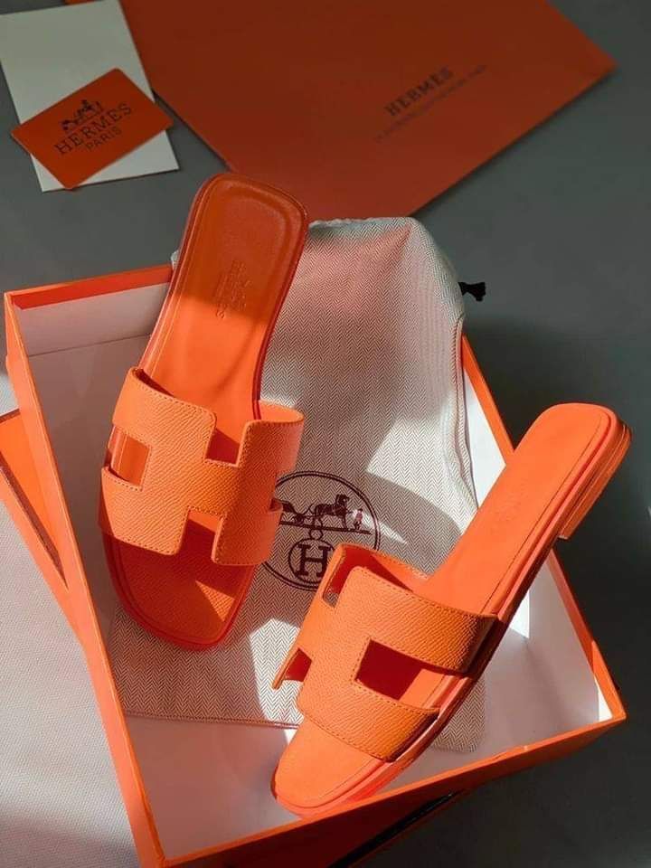 Herms Slides Orange