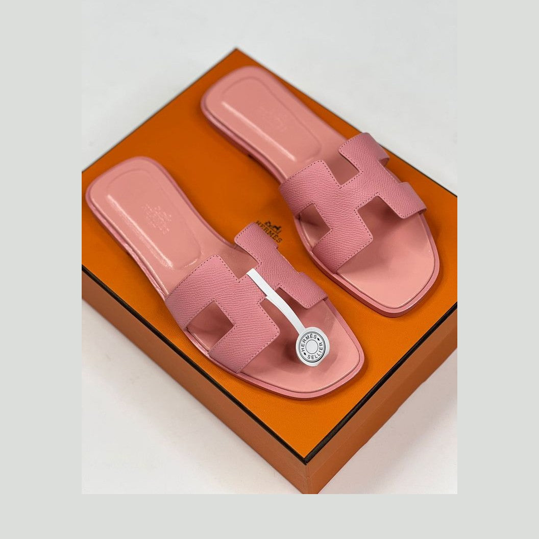 Herms Slides Pink