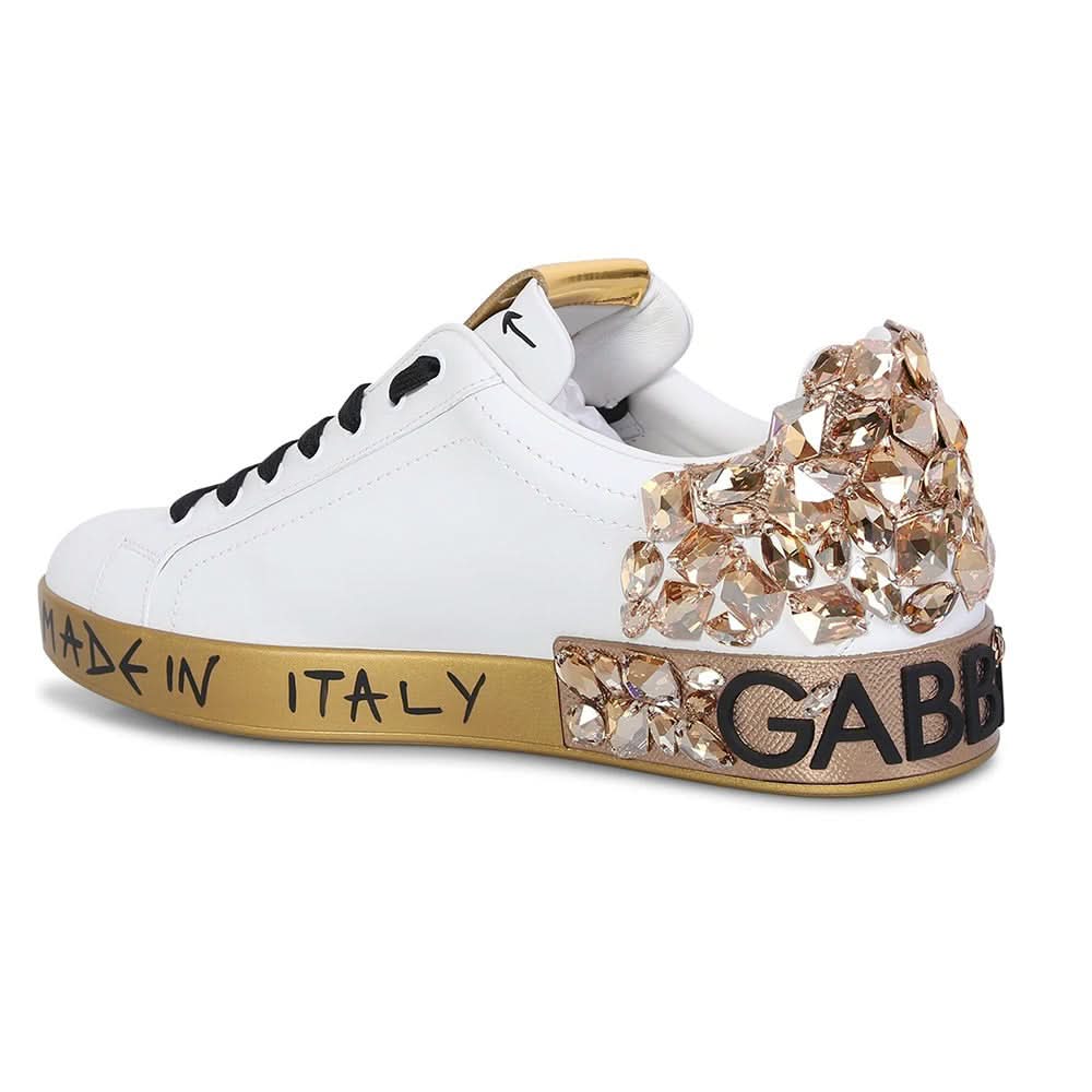 DOLCE & GABBANA Logo Patch Sneakers - Copva