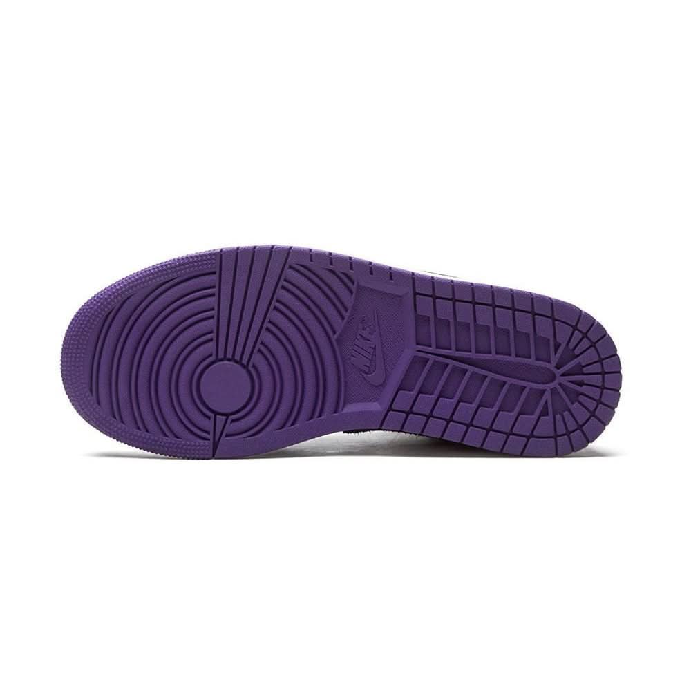 Air Jordan 1 Mid SE GS 'Varsity Purple' - Copva