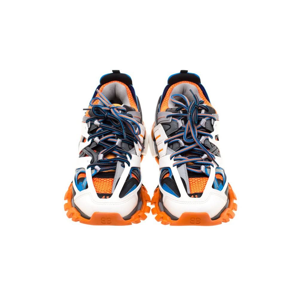BALENCIAGA Multicolor Leather/Mesh Track Lace Up - Copva
