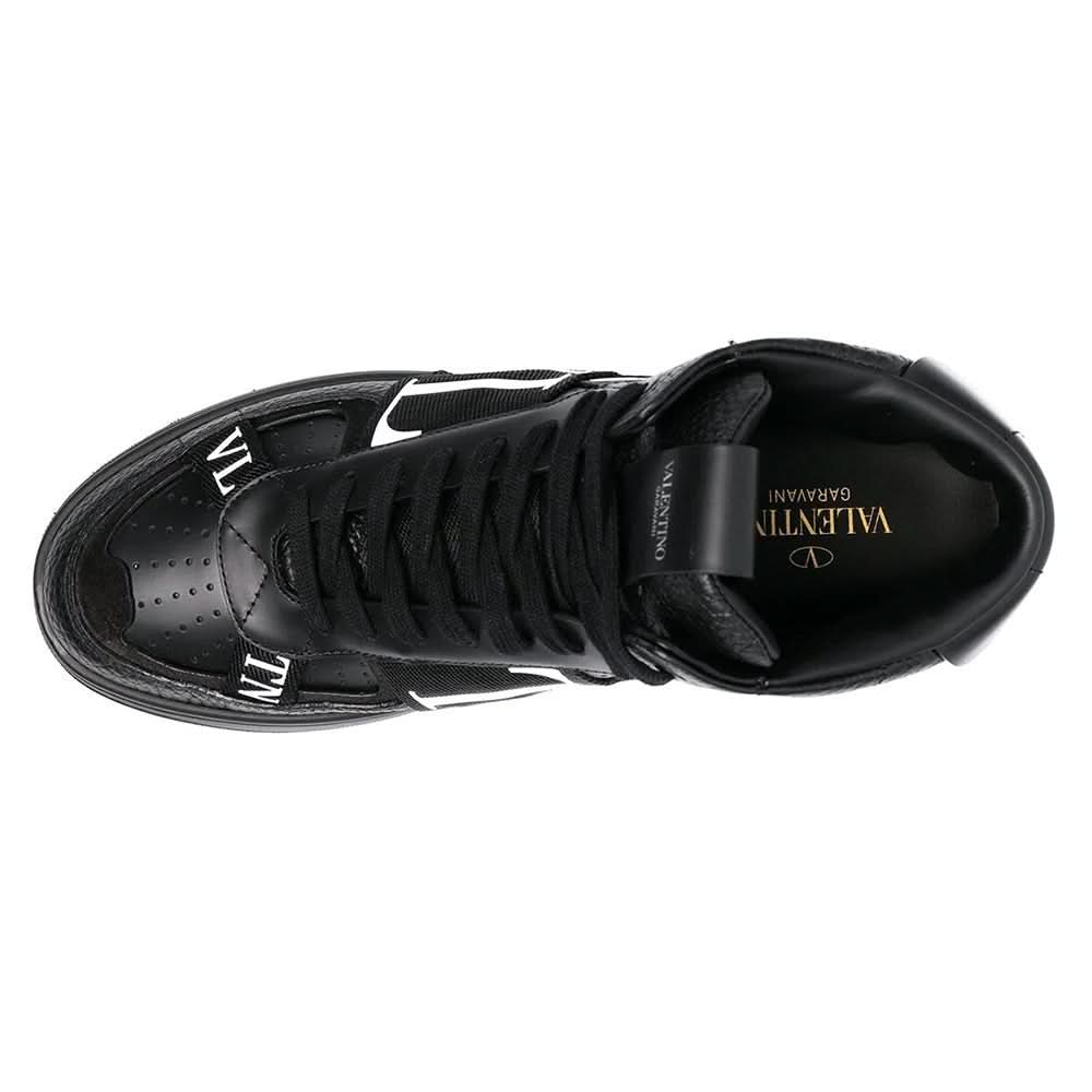 Valentino Garavani logo-print stripe-detail sneakers - Copva