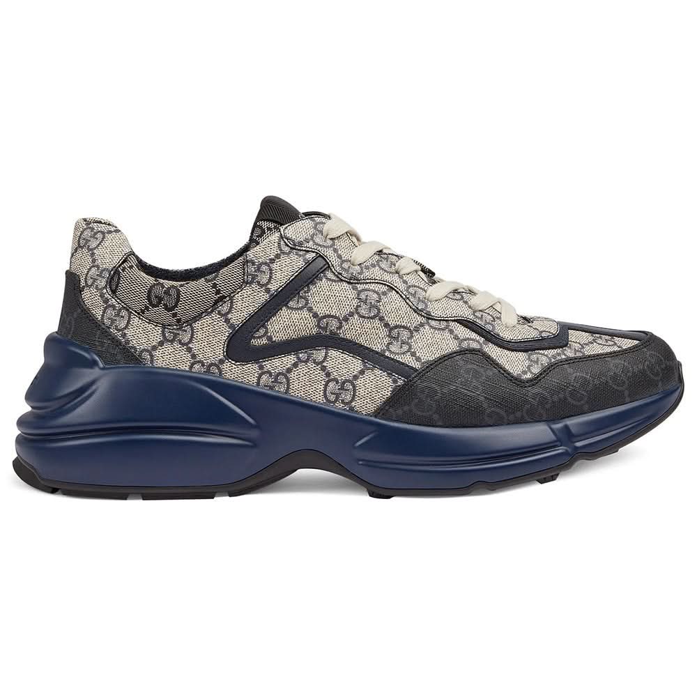 Gucci Rhyton Sneaker "Beige/Blue" - Copva