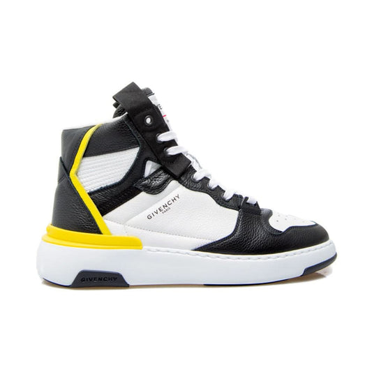 Givenchy Black And White High-top Wing Sneaker - Copva