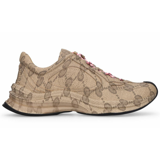 Gucci Run Sneaker 'Beige Ebony Monogram'