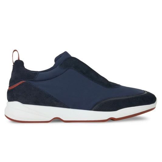 LORO PIANA  Suede Modular Walk  'Blue' - Copva