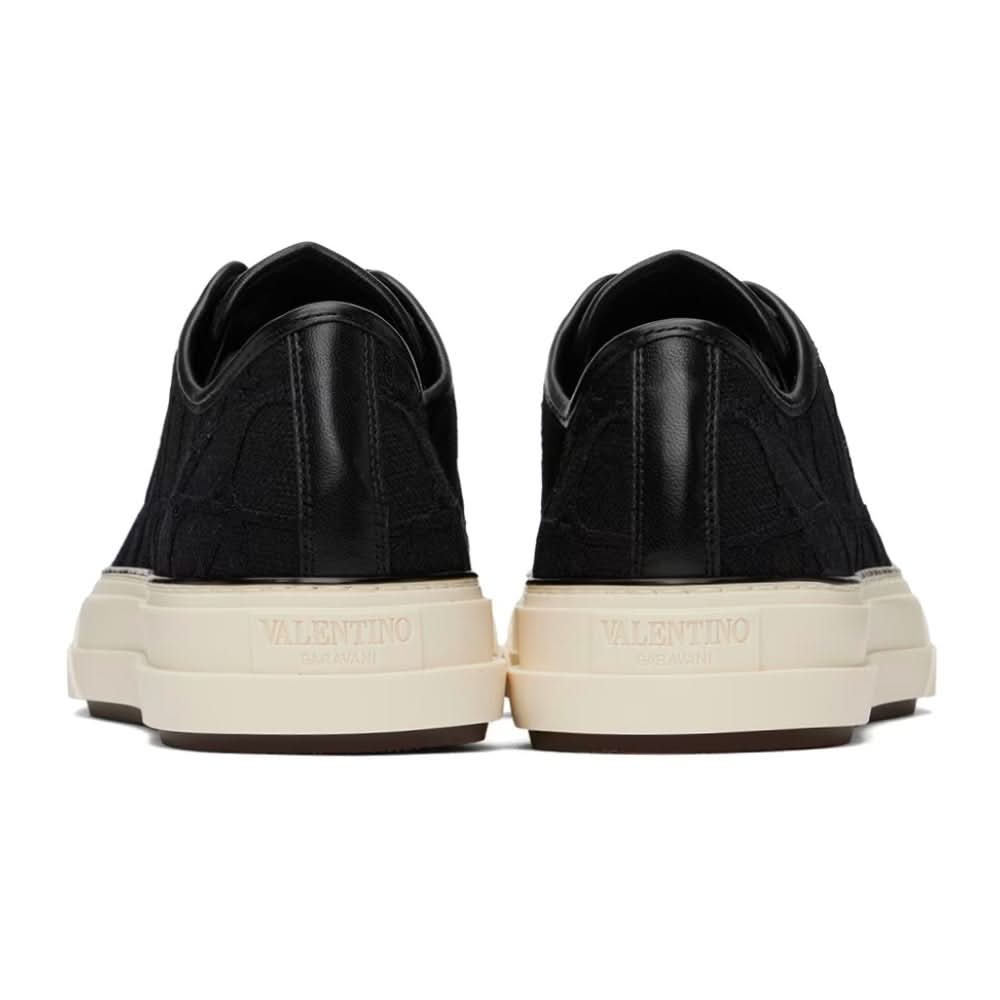 Valentino Garavani Black Totaloop Sneakers - Copva