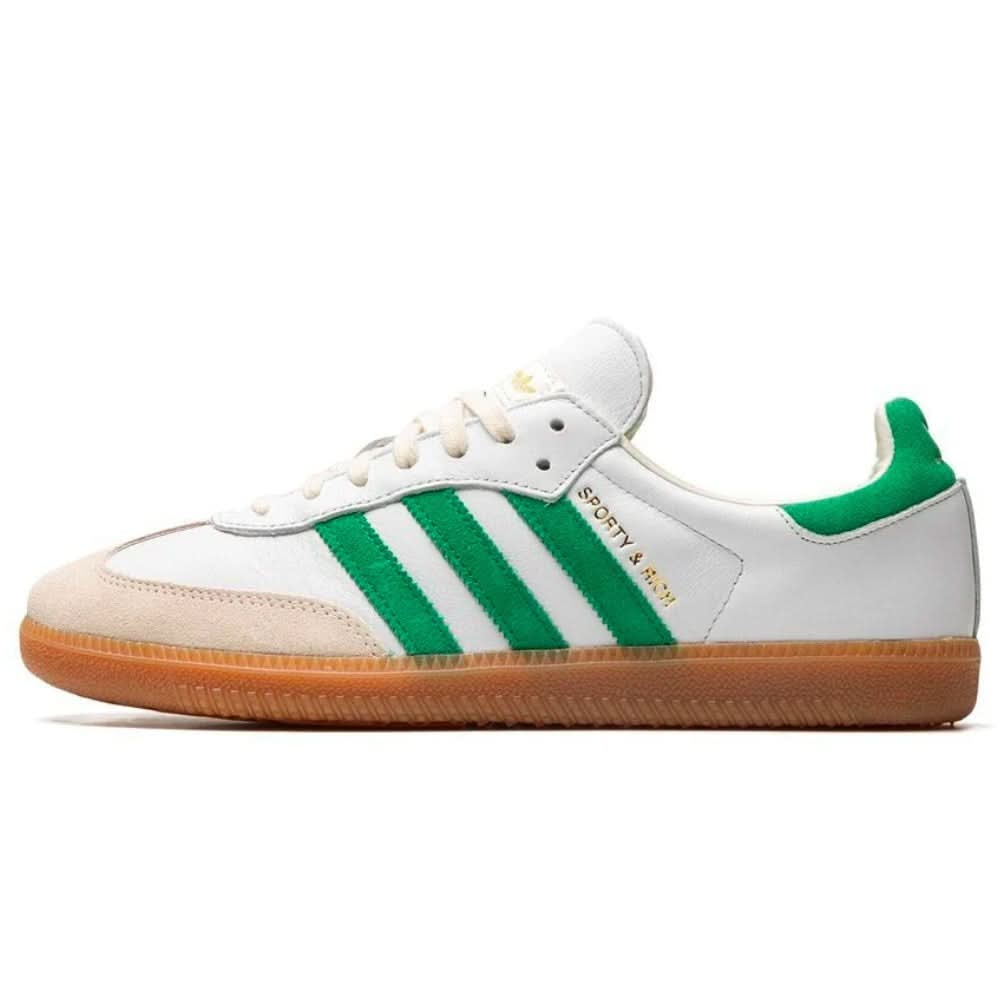 Sporty & Rich x Adidas Samba OG 'White Green' - Copva