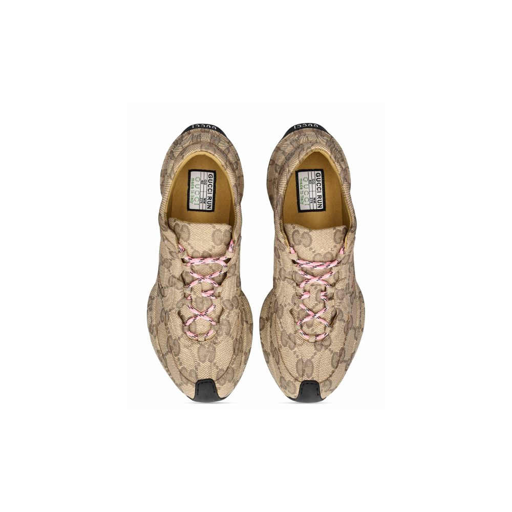 Gucci Run Sneaker 'Beige Ebony Monogram'