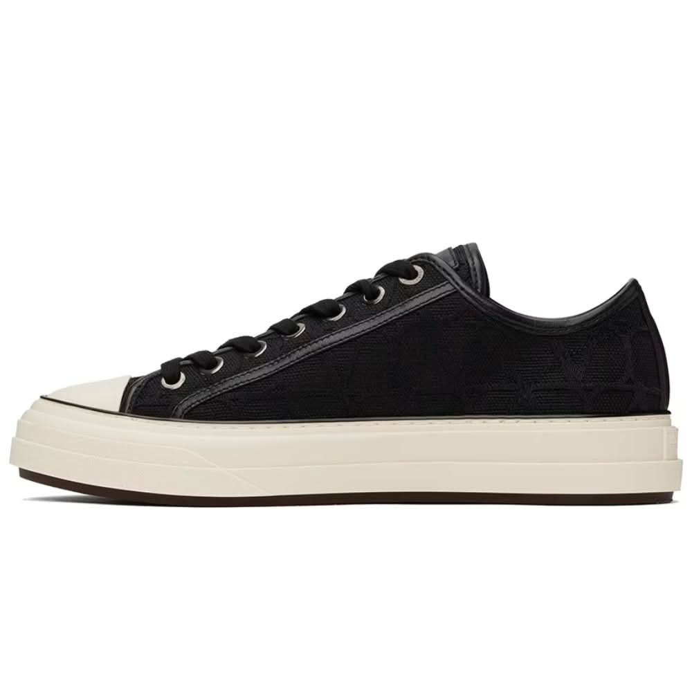 Valentino Garavani Black Totaloop Sneakers - Copva