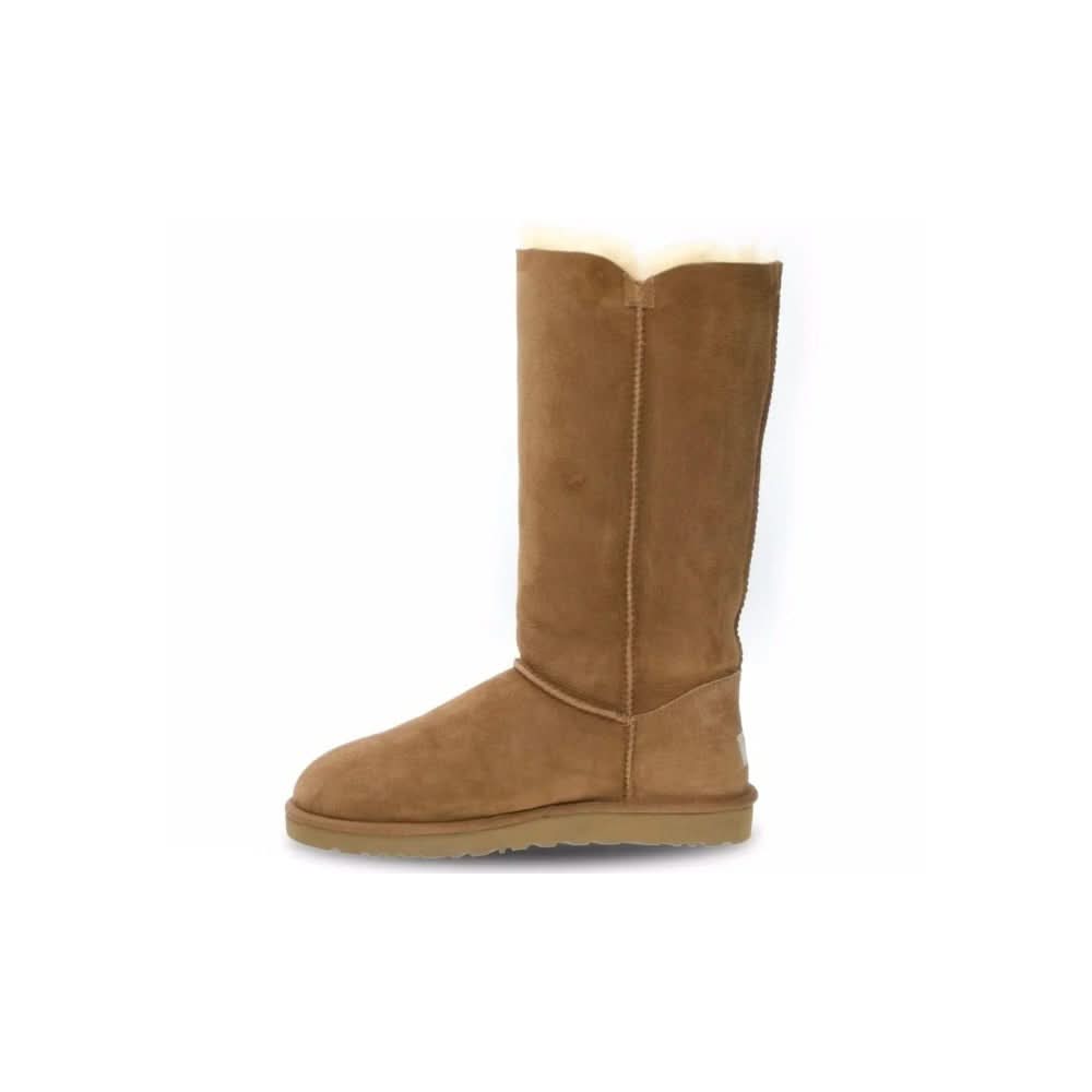 UGG Bailey Button Triplet II Chestnut Boots - Copva