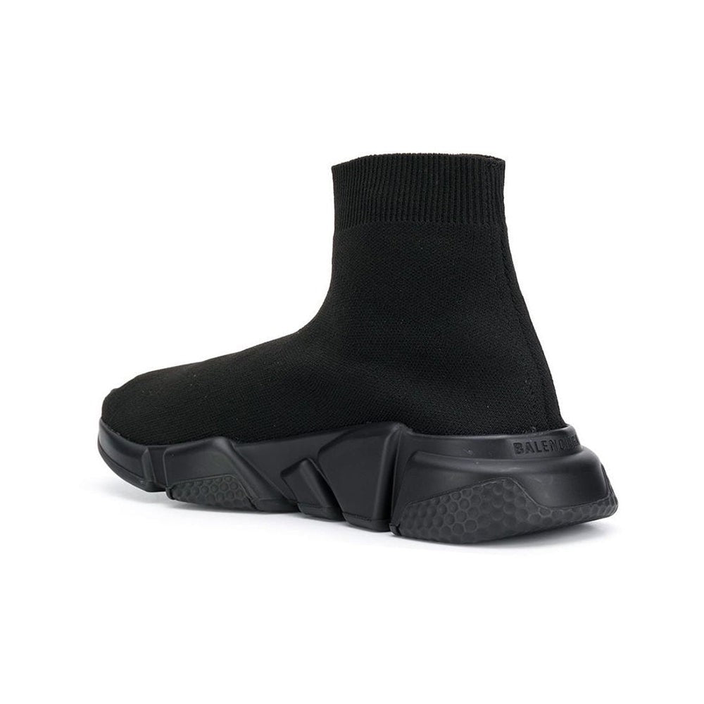 Balenciaga Speed 2.0 LT Black Knit Upper with Rubber Sole - Copva