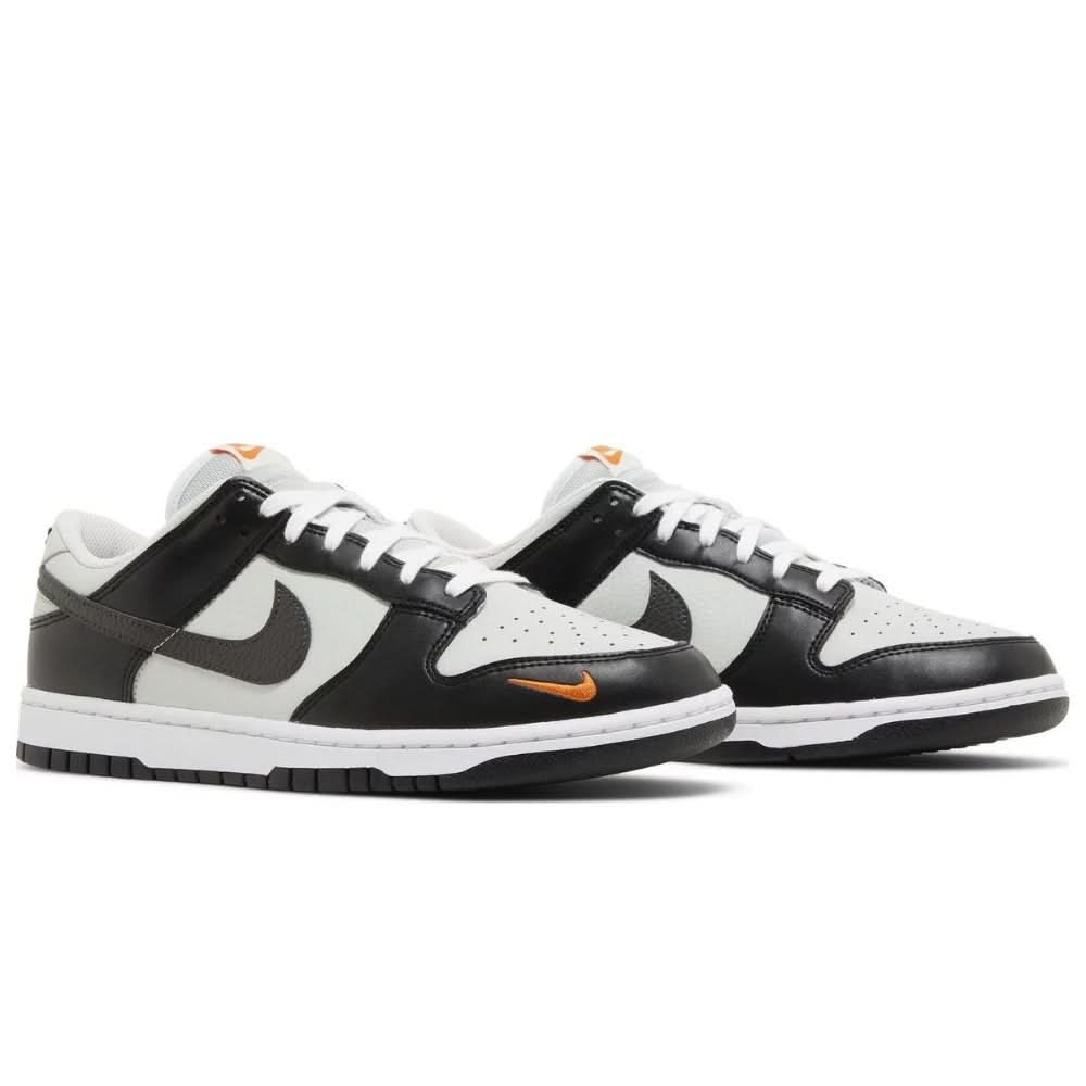 Nike Dunk Low 'Mini Swoosh - Black Total Orange' - Copva