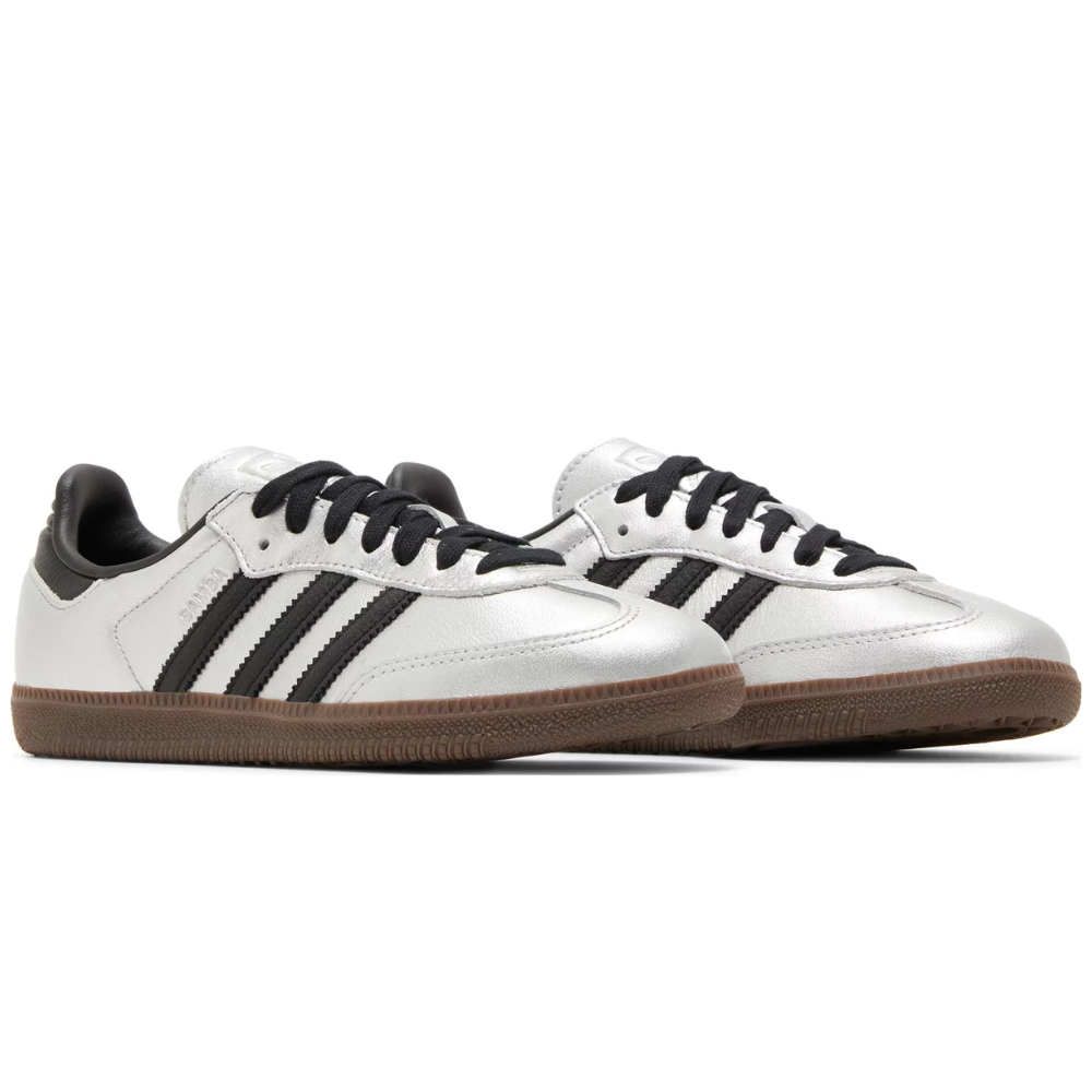 Adidas Samba 'Silver Metallic Black Gum'