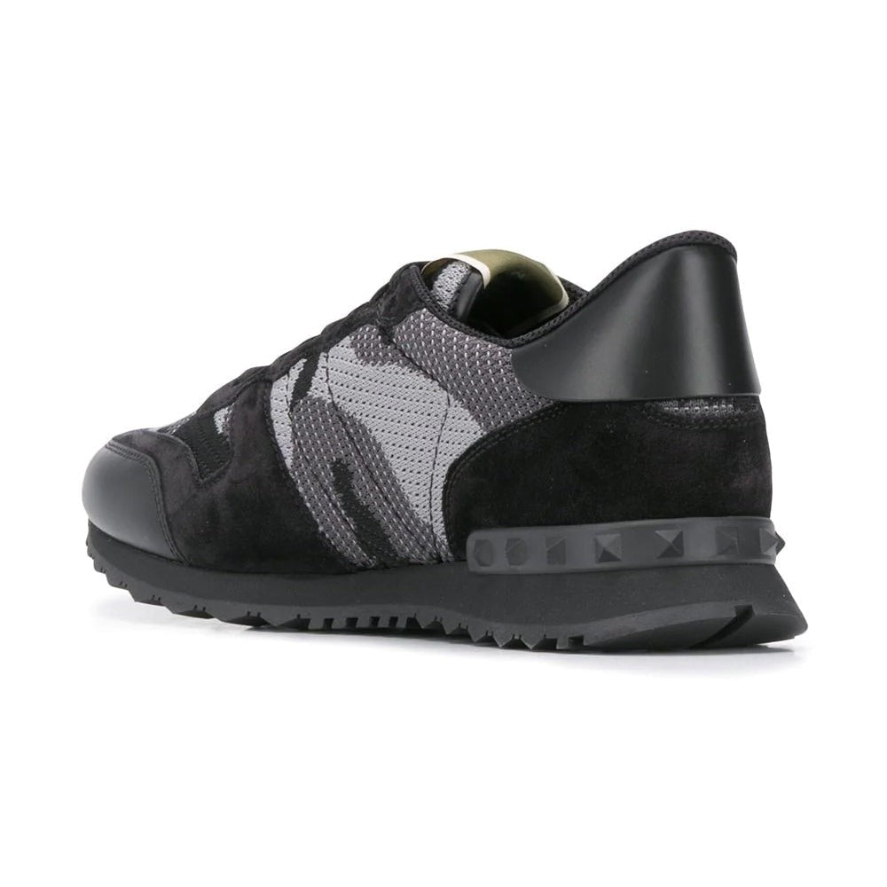 Valentino Garavani Rockrunner Camouflage-Print Sneakers - Copva