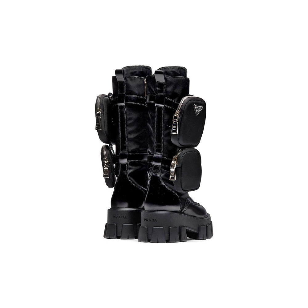 Prada Monolithe lace-up boots - Copva