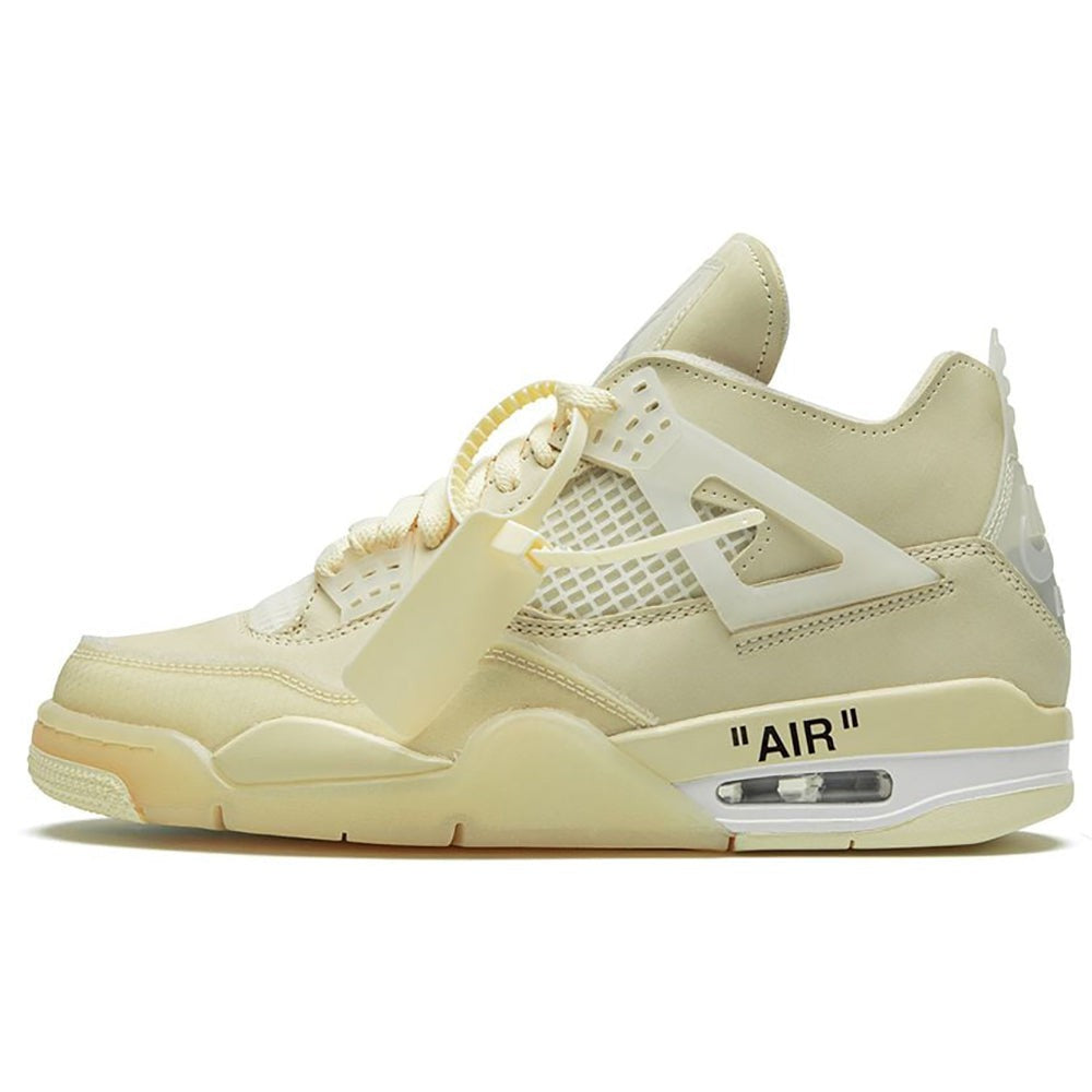 Nike X Off-White Air Jordan 4 off-white sail sneakers - Copva