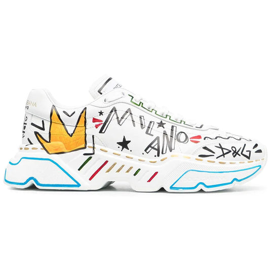 Dolce & Gabbana hand-painted Daymaster sneakers - Copva