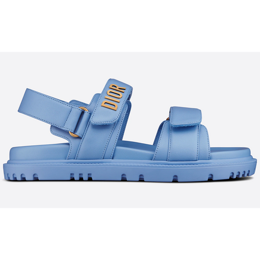 DIOR Sandal "Cornflower Blue Lambskin" - Copva
