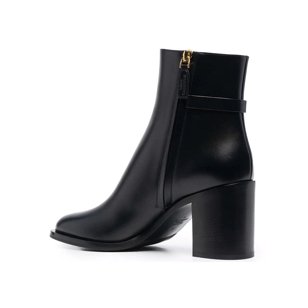 Valentino Garavani Vlogo plaque ankle boots - Copva