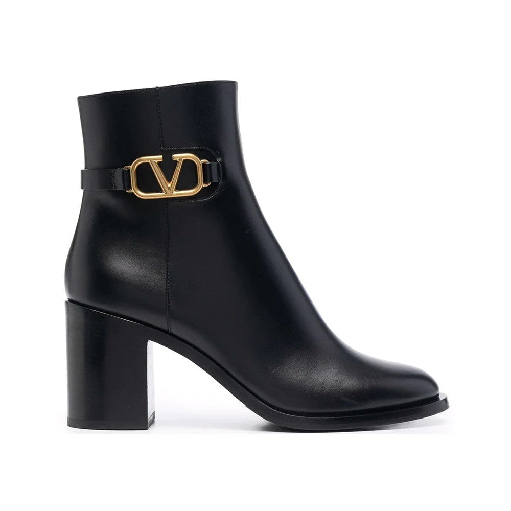 Valentino Garavani Vlogo plaque ankle boots - Copva