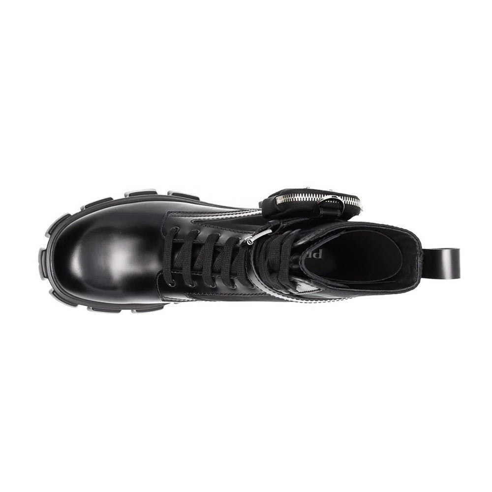 Prada Monolith pouch detail boots - Copva