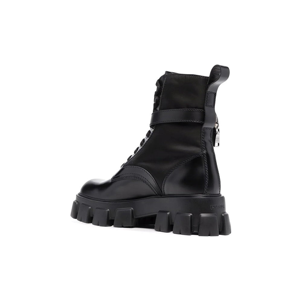 Prada Monolith pouch detail boots - Copva