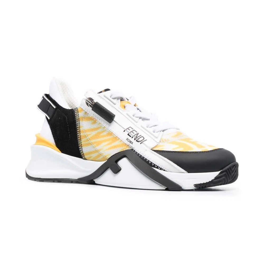 Fendi Panelled Low-Top Sneakers  #193802 - Copva