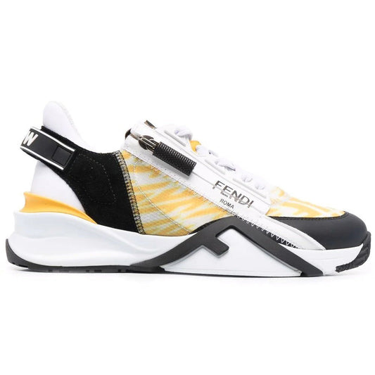 Fendi Panelled Low-Top Sneakers  #193802 - Copva