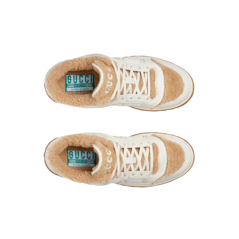 Gucci MAC80 Sneaker 'Off White Leather' - Copva
