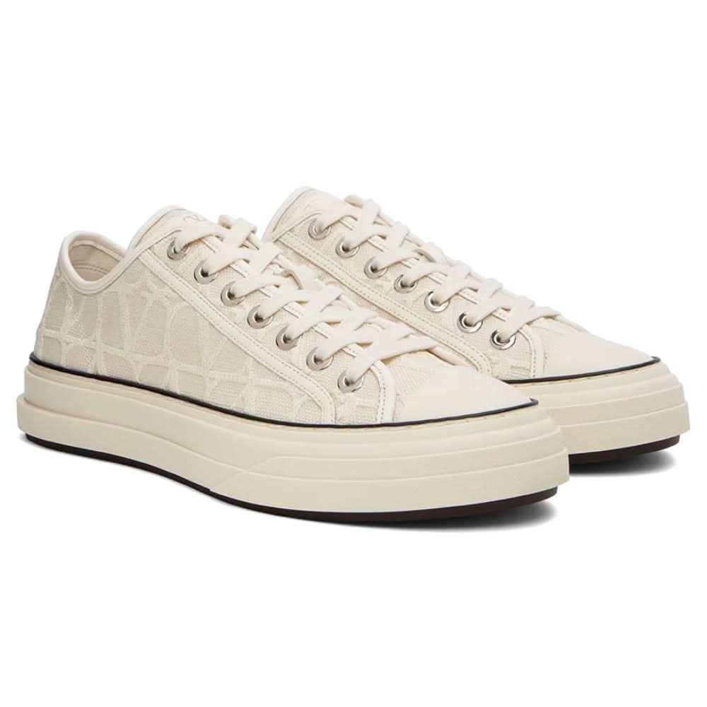 Valentino Garavani Off-White Totaloop Sneakers - Copva