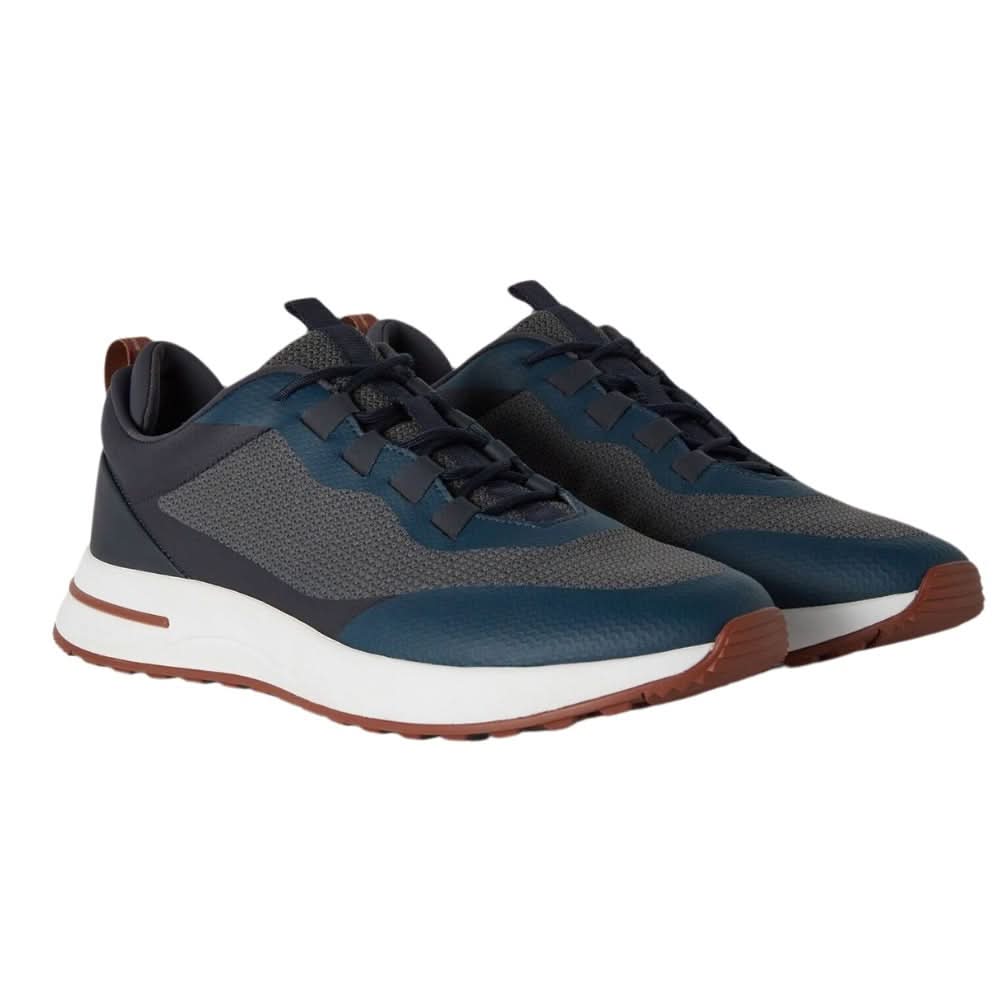 LORO PIANA Week-End Walk Sneakers "Charcoal Blue " - Copva