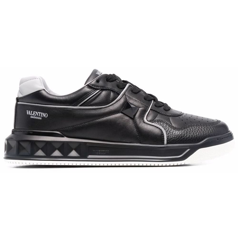 Valentino Garavani logo-print lace-up sneakers - Copva