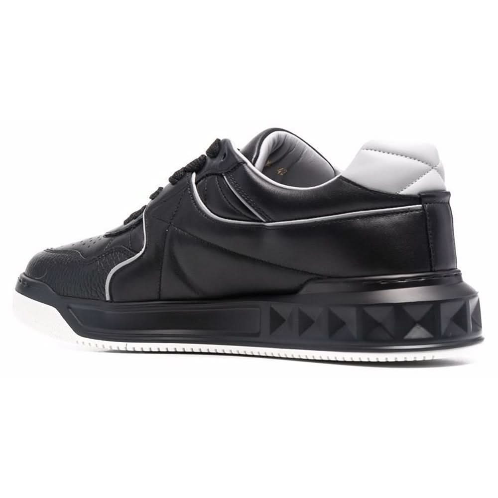 Valentino Garavani logo-print lace-up sneakers - Copva