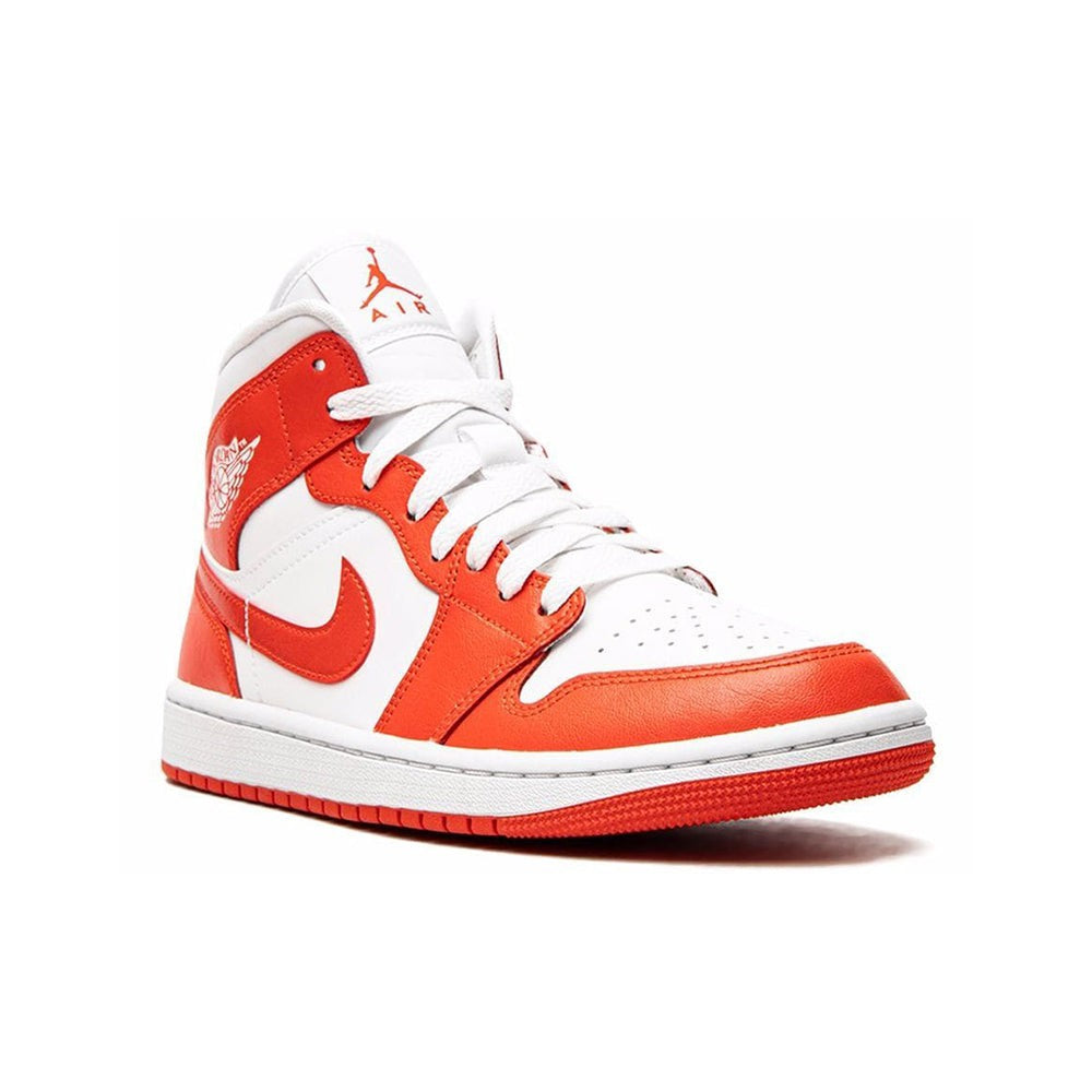 Air Jordan 1 Mid "White Habanero Red" - Copva