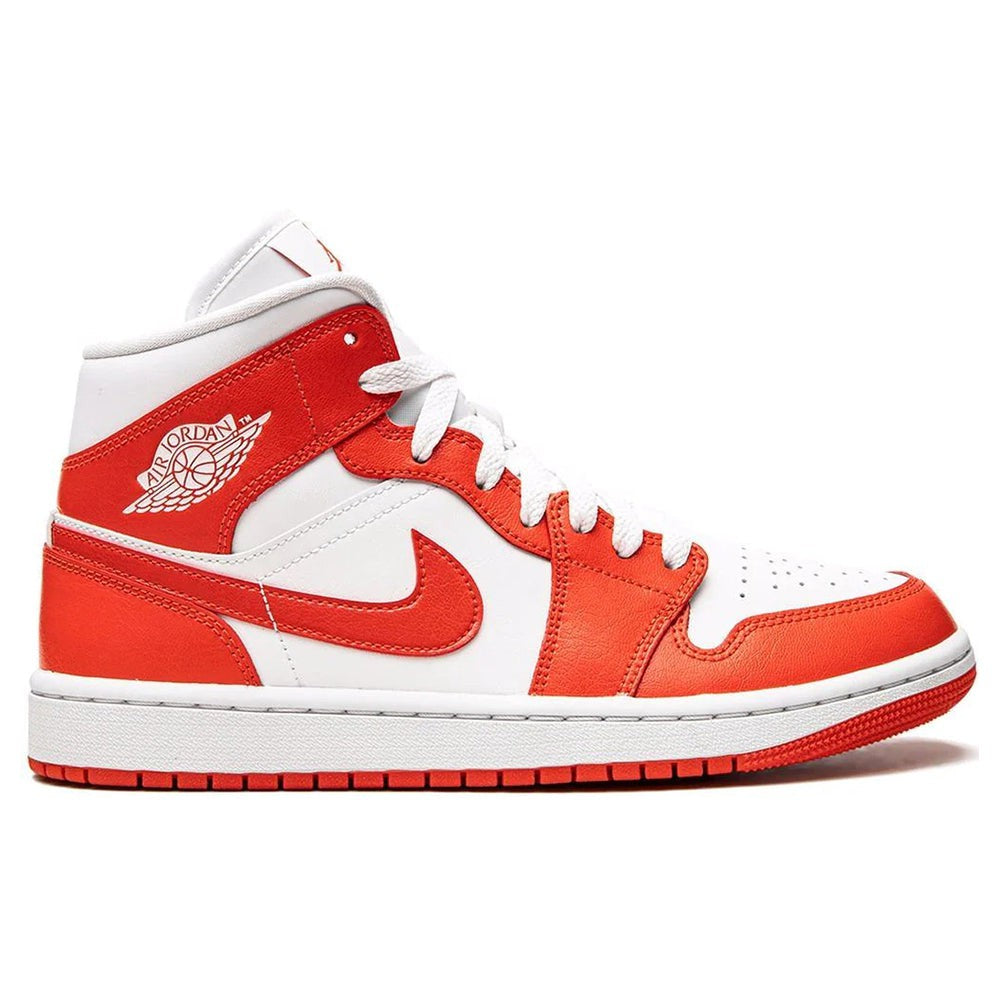 Air Jordan 1 Mid "White Habanero Red" - Copva