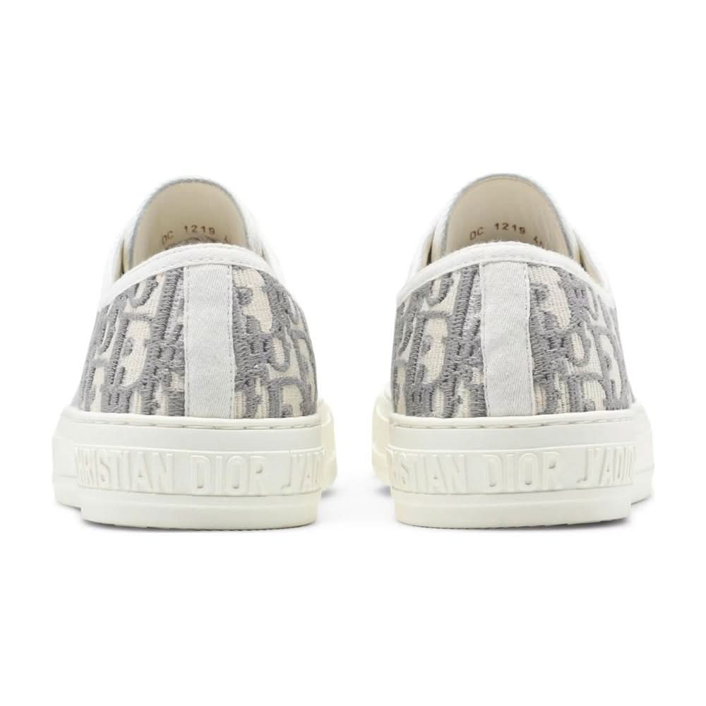 Walk'N'Dior Embroidered Canvas Low 'Grey' - Copva