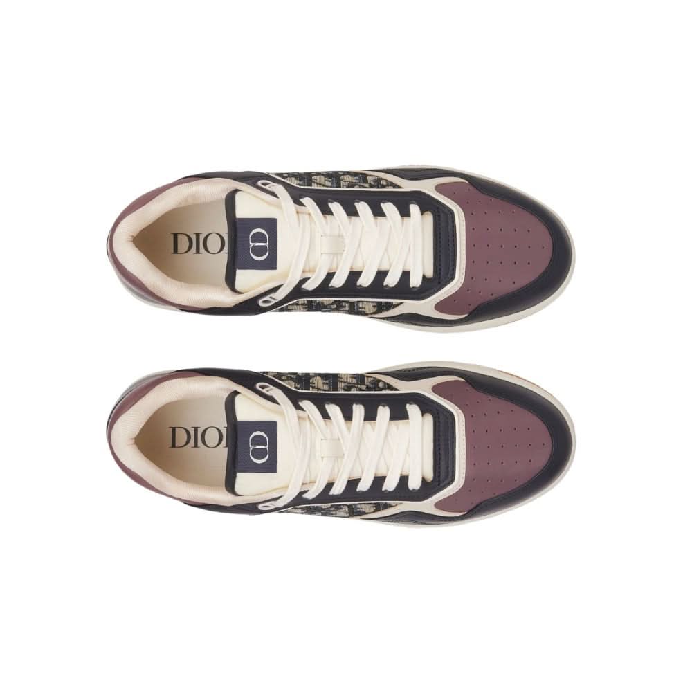 Dior B27 Low 'Dior Oblique - Deep Blue Plum' - Copva