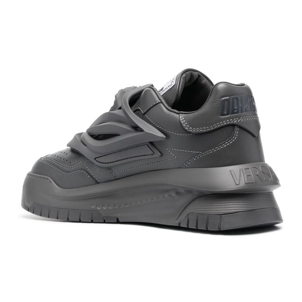 VERSACE Odissea chunky leather sneakers - Copva