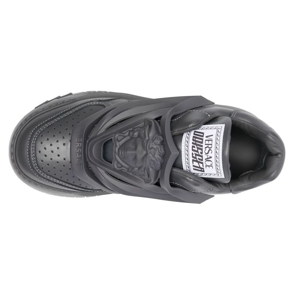 VERSACE Odissea chunky leather sneakers - Copva